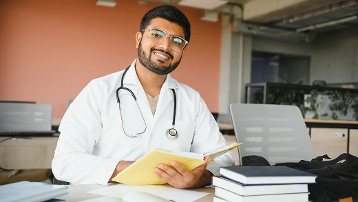Testimonial photo of Rahul Patel, Yukon Overseas student studying medicine abroad.