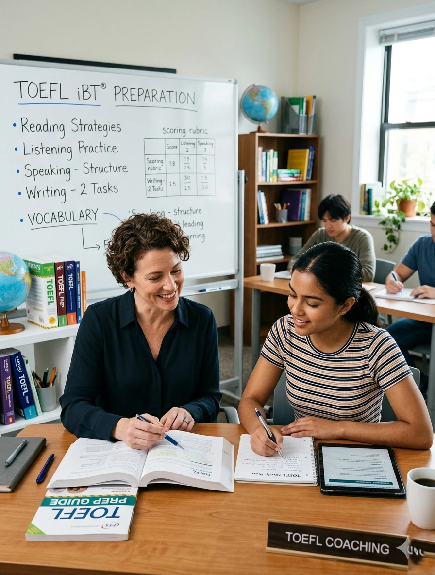 Top TOEFL Coaching Classes in Vadodara | High Scores with Yukon Overseas